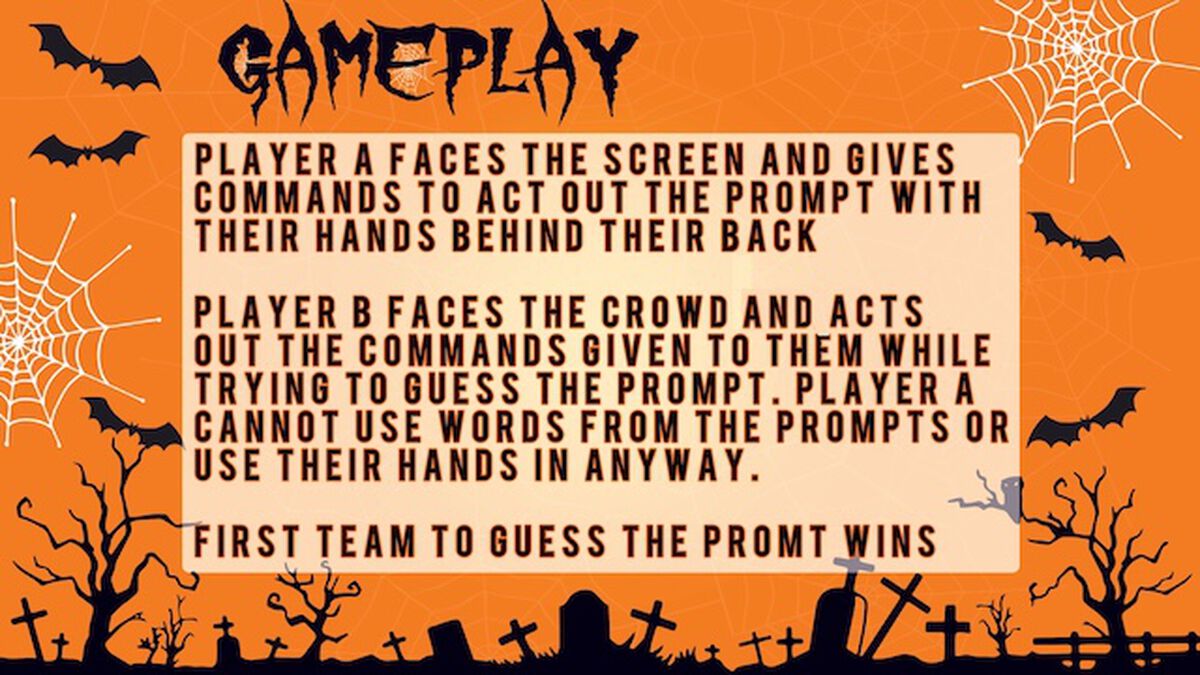 Command Charades - Halloween Edition image number 1